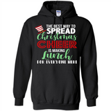 Spread Christmas Cheer Lunch Family Xmas Gift Ls - Hoodie