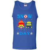 Snow Day Shirt For Boston Red Sox Vs Minion Fans pingpong