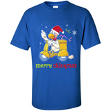 Funny Santa Christmas Chicken Shirt - Merry Chickmas - Shirt