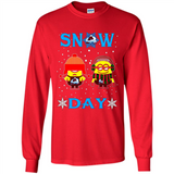 Snow Day Shirt For Colorado Avalanche Vs Minion Fans pingpong