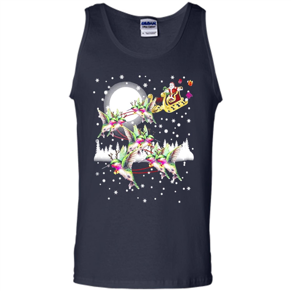 Hummingbird Santa Sleigh - Tank Top