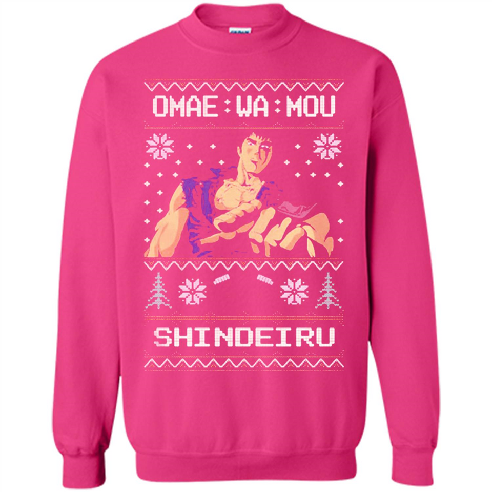Omae Wa Mou Shindeiru Ugly Christmas Sweater - Sweatshirt