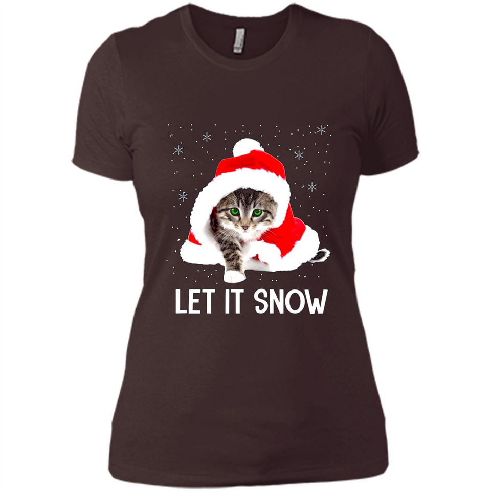 Let It Snow Cat Christmas sweater PINGPONG