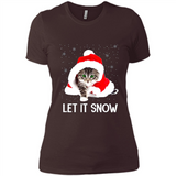 Let It Snow Cat Christmas sweater PINGPONG