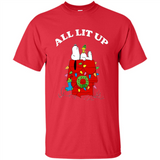 Peanuts By Schulz Snoopy Young Men_s Christmas SweatShirt - Shirt
