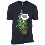 Christmas Tree Cat Long Sleeve Christmas Shirt for Cat Lover - Premium Short Sleeve T-Shirt