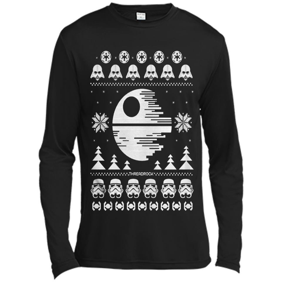 Star War Ugly Christmas 2018 - Canvas Long Sleeve T-Shirt