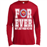 Jacksonville Jaguars Forever For ever not just when we win - Canvas Long Sleeve T-Shirt