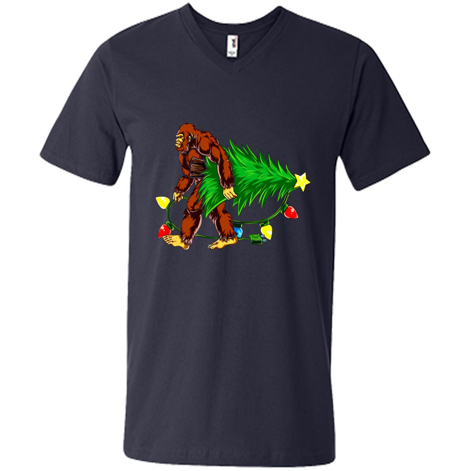 Hugging Christmas Tree Bigfoot PING PONG