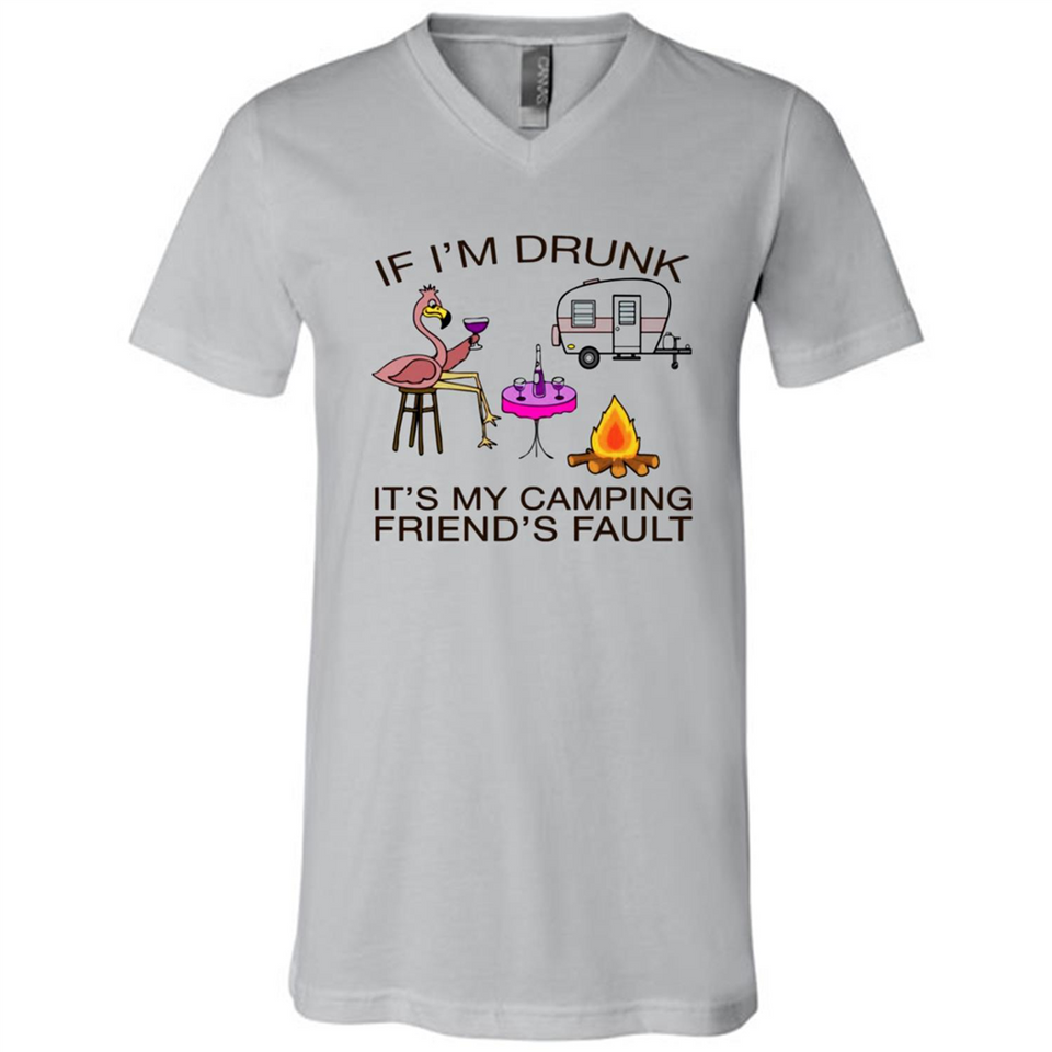 Some Of Us Grew Up Listening To New Kids On The Block Flamingo Shirt - Canvas Unisex V-Neck