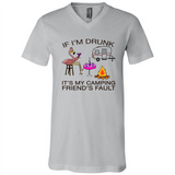 Some Of Us Grew Up Listening To New Kids On The Block Flamingo Shirt - Canvas Unisex V-Neck