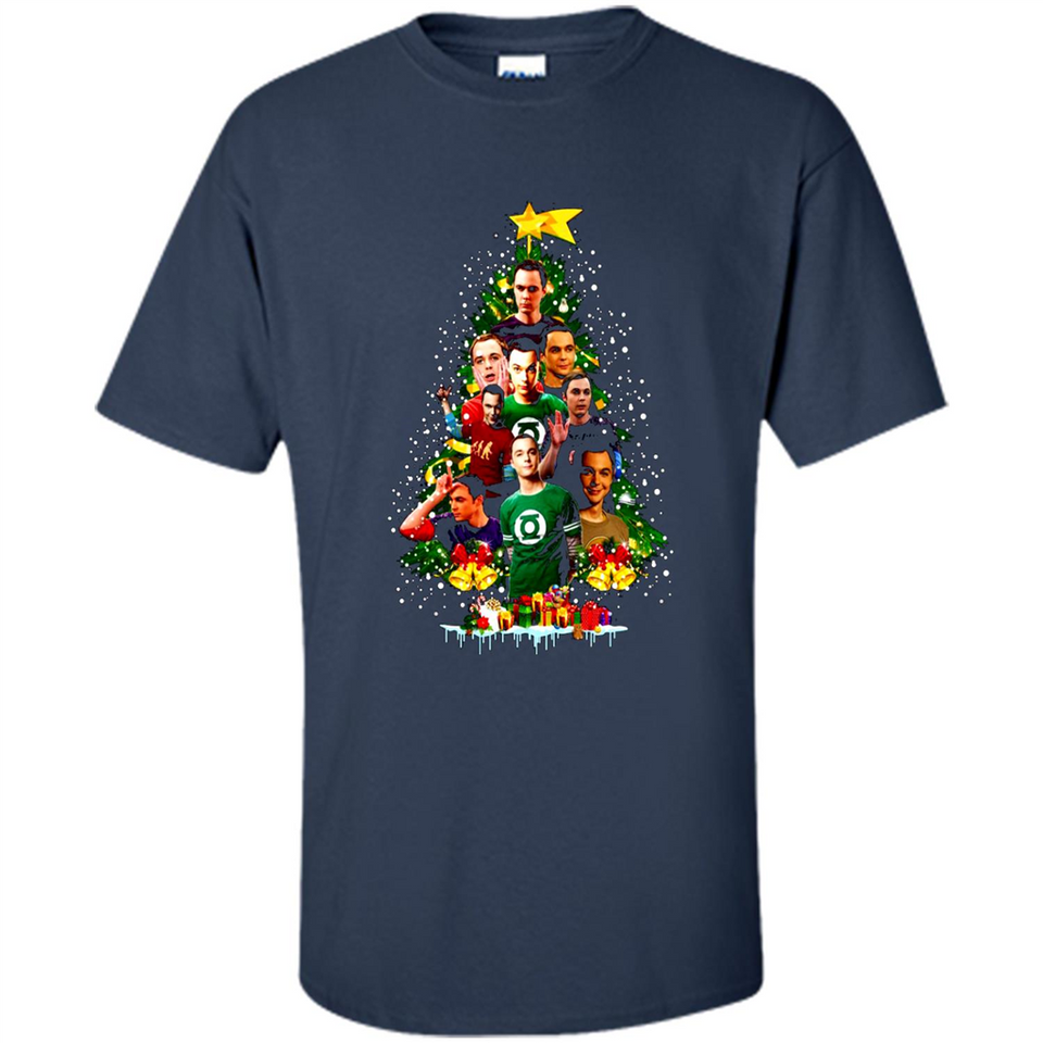 Sheldon Cooper Christmas tree sweater PINGPONG
