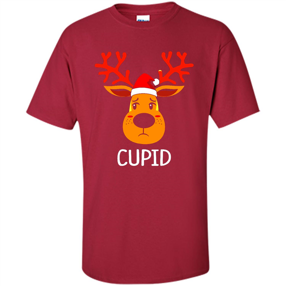 Cupid Santa Claus Funny Xmas Holiday T-Shirt - Shirt