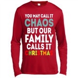 Chaos Family Calls It Christmas - Canvas Long Sleeve T-Shirt