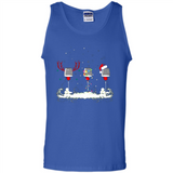 Christmas Red Wine - Merry Xmas T-Shirt - Tank Top