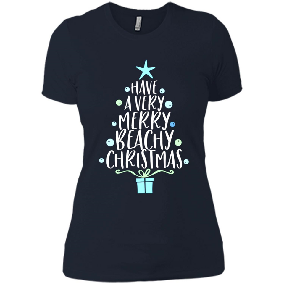 Have A Very Merry Beachy Xmas Vacation - Ladies' Boyfriend T-Shirt