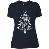 Have A Very Merry Beachy Xmas Vacation - Ladies' Boyfriend T-Shirt