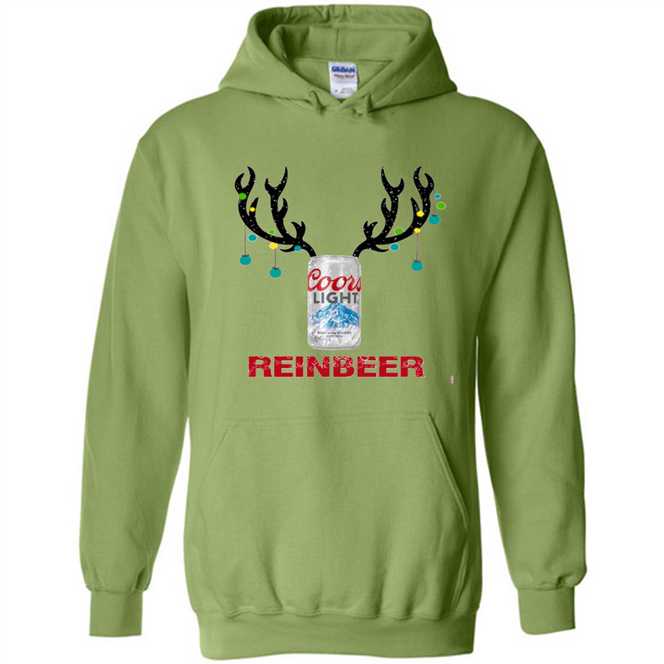 Coors Light Reinbeer Funny Beer Reindeer Christmas Sweatshirt - Hoodie