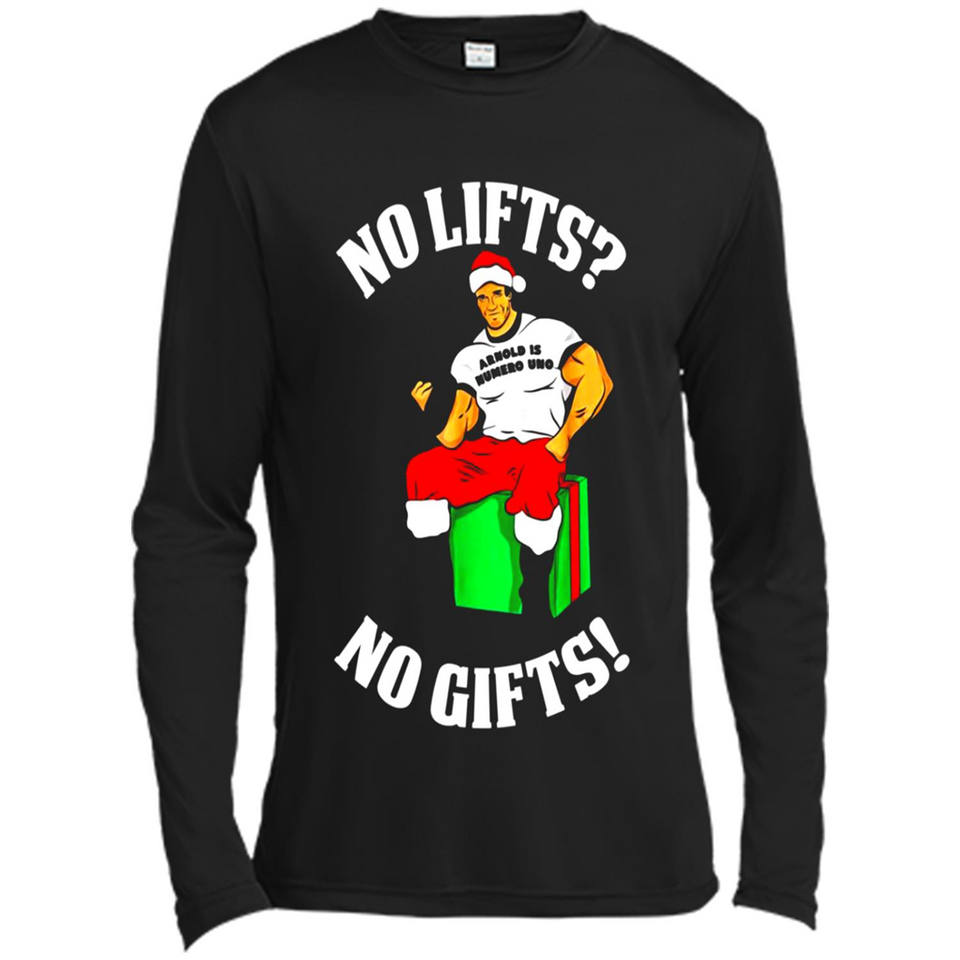 Arnold Is Numero Uno No Lifts No Gifts Christmas PINGPONG