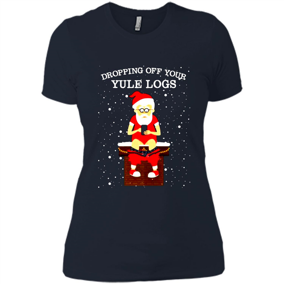 Santa Dropping Off Your Yule Logs