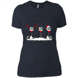 Christmas Red Wine - Merry Xmas T-Shirt - Ladies' Boyfriend T-Shirt