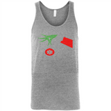 Funny Grinch Hand holding Doctor ornament Christmas Sporty T-Shirt - Canvas Unisex Tank