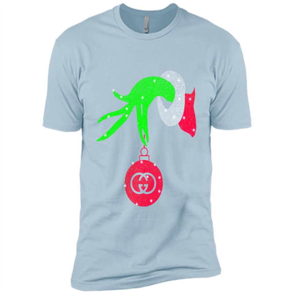 Grinch hand holding logo Gucci PING PONG