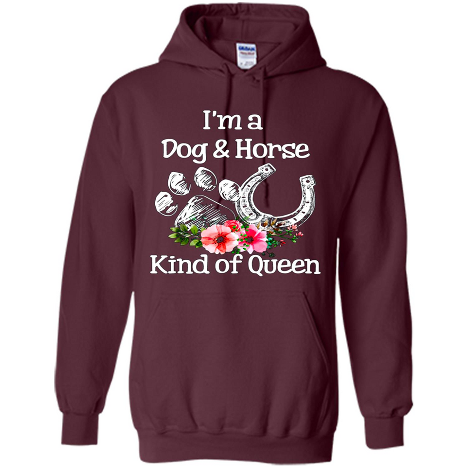 I'm A Dog & Horse Shirt Animal Lover Gift