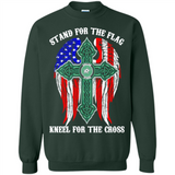 Dallas Stars - stand for the flag kneel for the cross