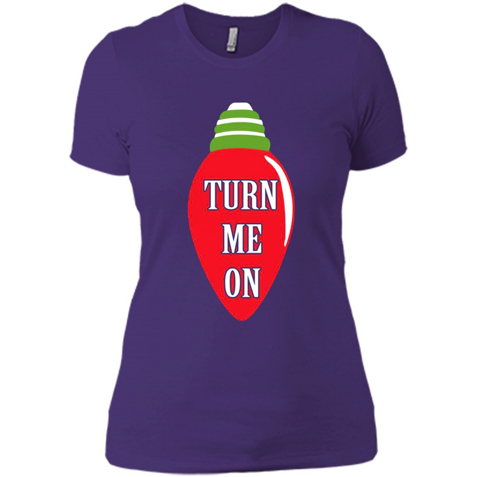 Turn Me On Christmas Tree Light Bulb Decoration