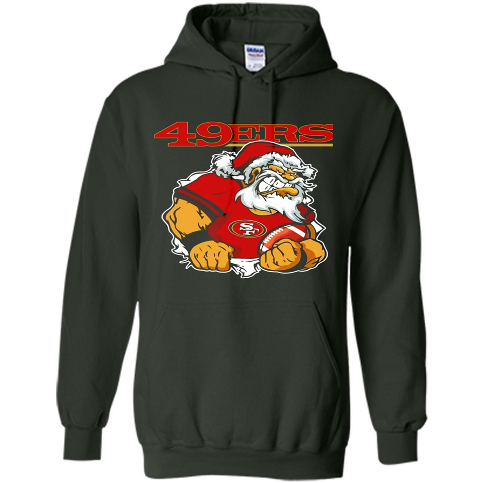 Grumpy Santa Claus San Francisco 49ers Football Team PINGPONG
