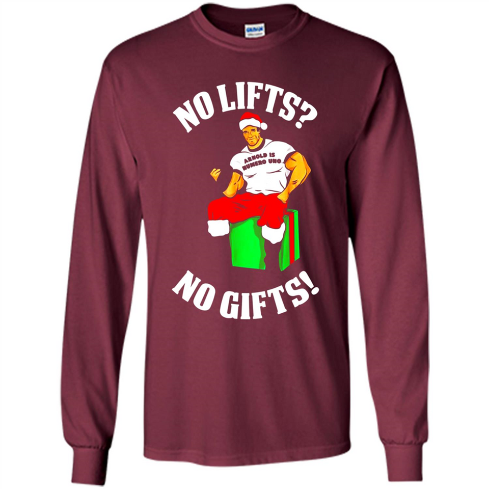 Arnold Is Numero Uno No Lifts No Gifts Christmas PINGPONG