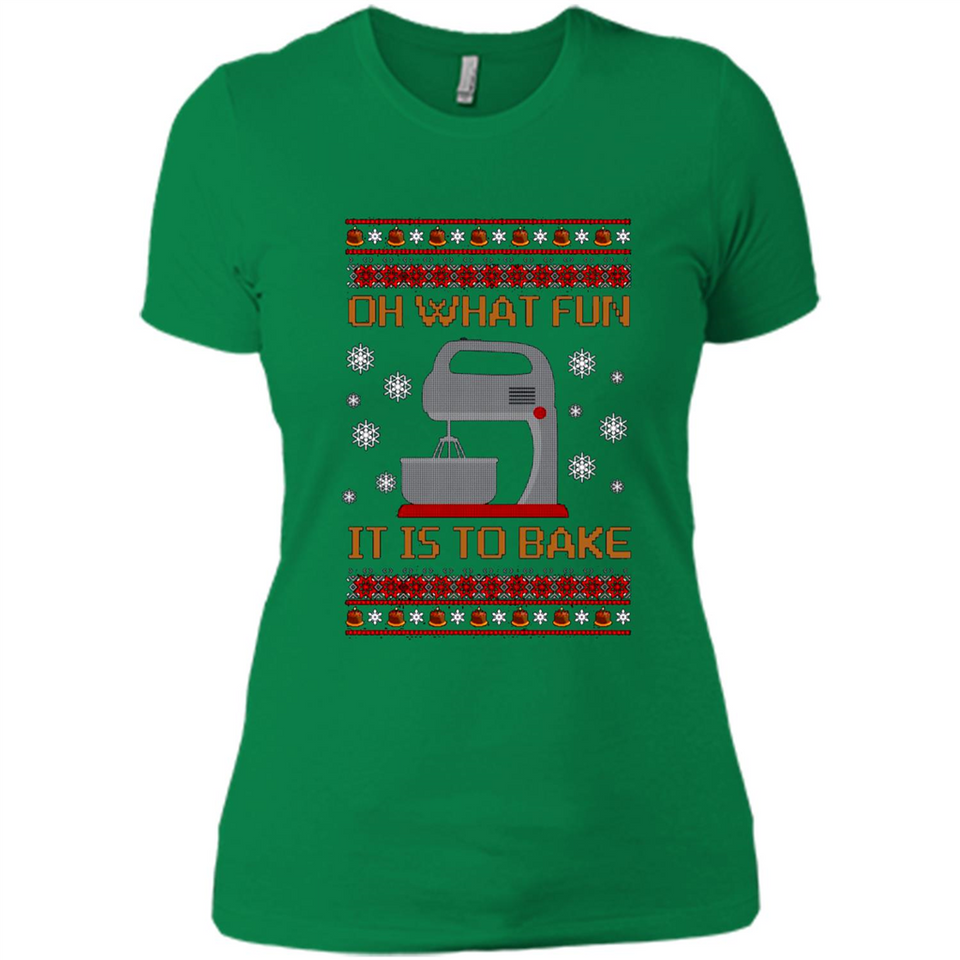 Oh What Fun It Is To Bake Ugly Christmas sweater Sweater PINGPONG