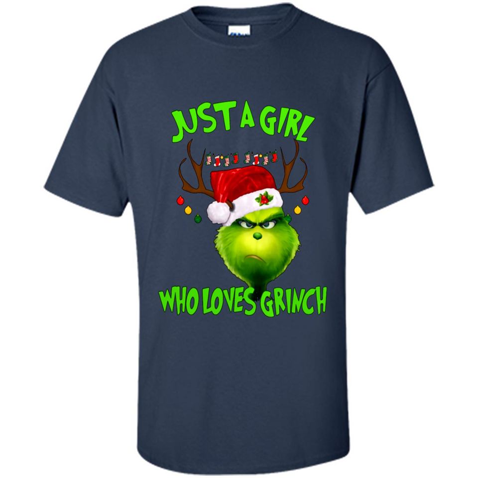 Just a Girl Who Loves Grinch Christmas PING PONG