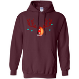 Football Christmas Shirt Reindeer Christmas Football Funny - Hoodie