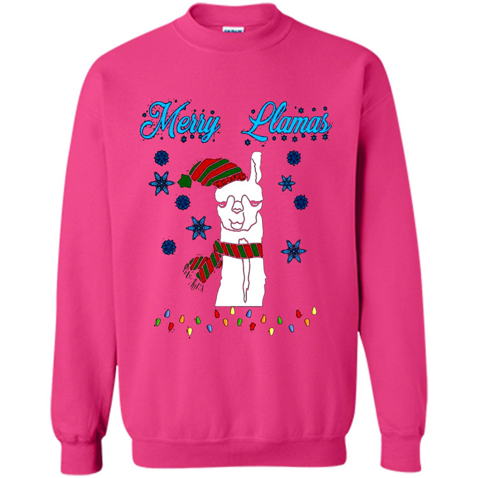 Merry Llama Christmas sweater PINGPONG