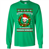 Merry Fookin Christmas Conor Mcgregor sweater PINGPONG