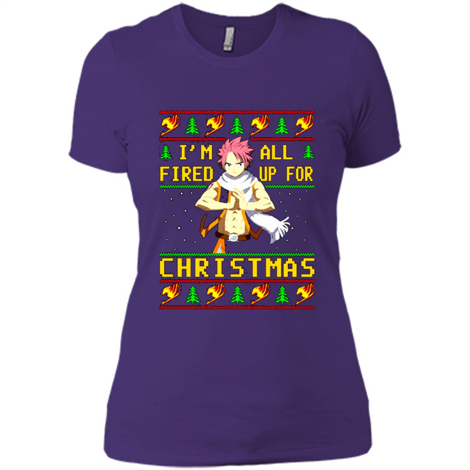 Natsu I’m all fired up for Christmas ugly sweatshirt PINGPONG