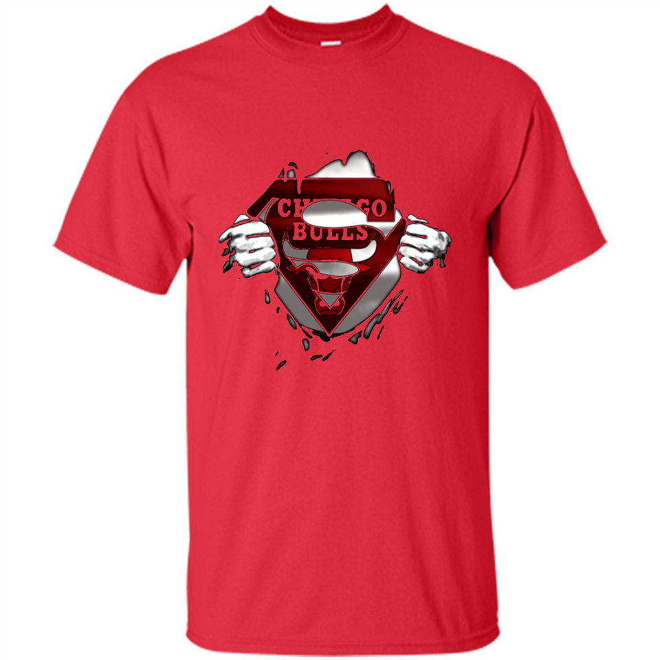 Chicago Bulls And Superman Fans - Shirt