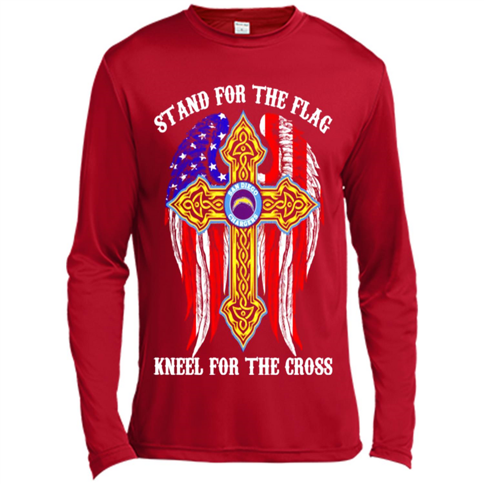 Chargers - stand for the flag kneel for the cross