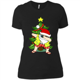 Dabbing Santa Christmas In July - Ladies' Boyfriend T-Shirt