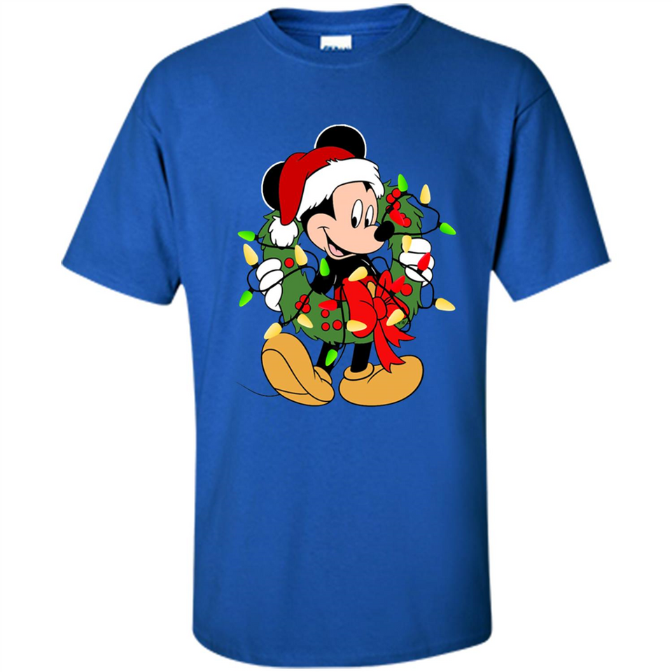 Disney Mickey Mouse Christmas Lights Sweatshirt - Shirt
