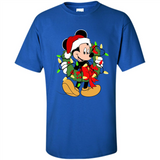 Disney Mickey Mouse Christmas Lights Sweatshirt - Shirt