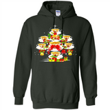 Tea Christmas Tree T-shirt Funny Tea Xmas Gift