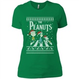 Snoopy Peanuts Ugly Christmas - Ladies' Boyfriend T-Shirt