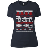 Star Wars - Christmas on Hoth - Ladies' Boyfriend T-Shirt
