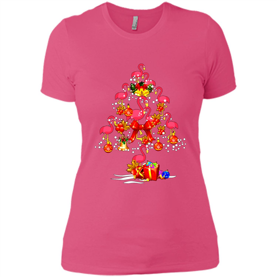 Flamingo Christmas Tree Merry Christmas Flamingo PING PONG