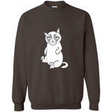 annoyed kitty touchy kitty grouchy ball of fur noody kitty PING PONG