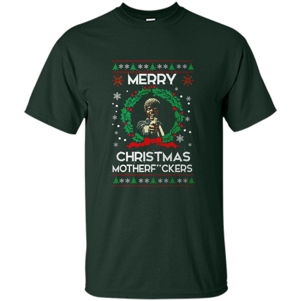Jules Winnfield Pulp Fiction Merry Christmas Mother Fuckers PINGPONG