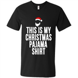 This is my pajama Tshirt Christmas - Men's V-Neck